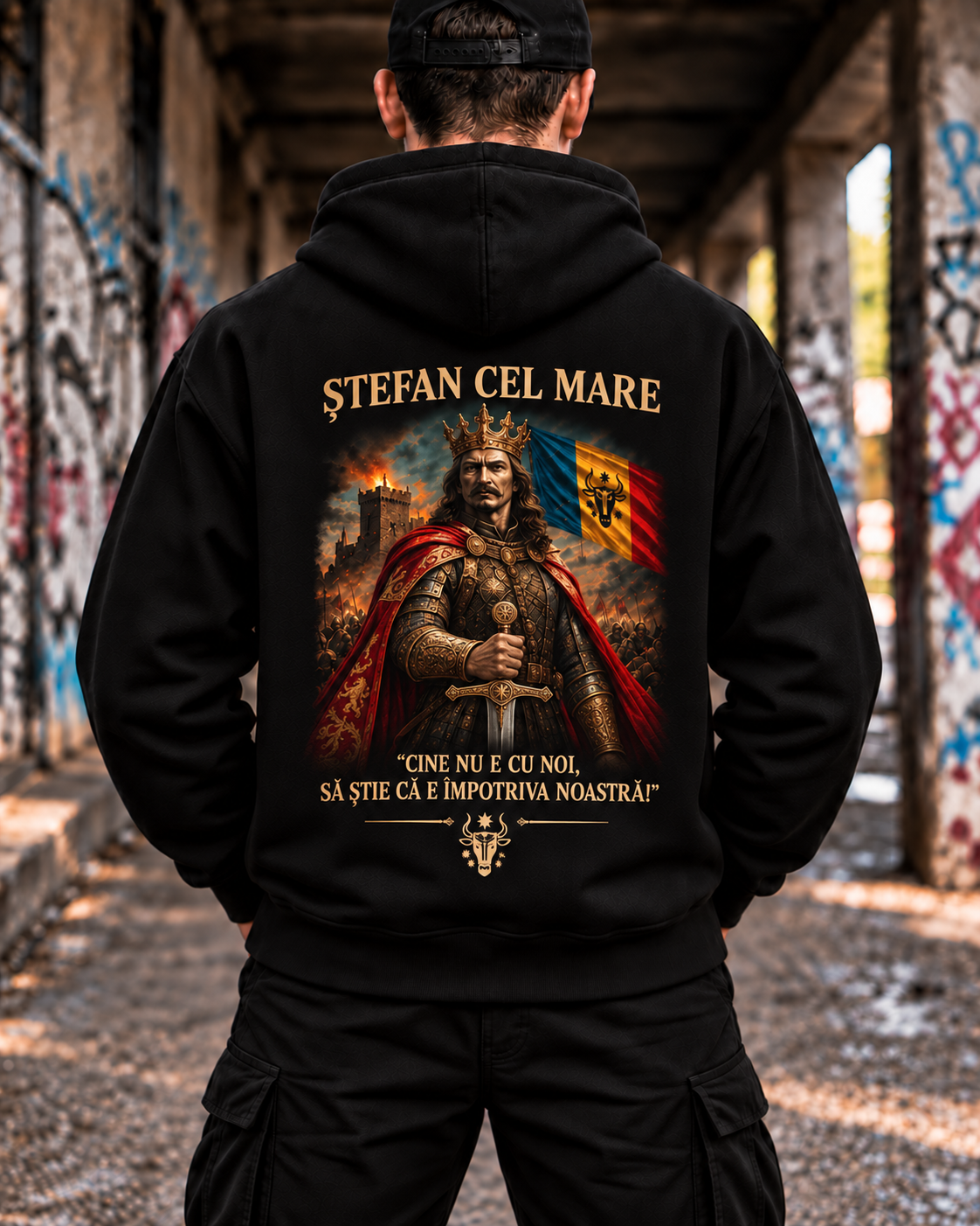 Hanorac „Ștefan cel Mare si Vlad Tepes” | Design Istoric Românesc |