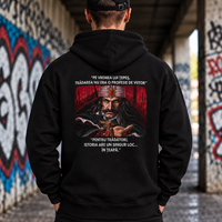 Hanorac „Vlad Țepeș” Negru | Design Istoric Românesc | Streetwear