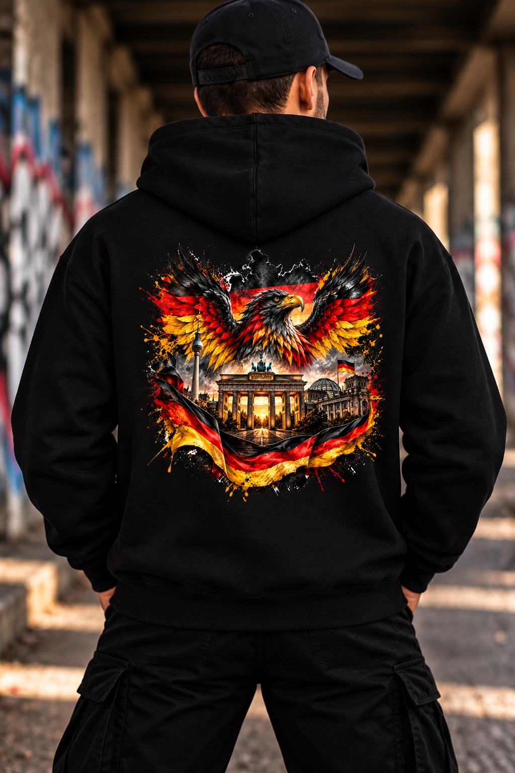 Hoodie Deutschland Adler Berlin